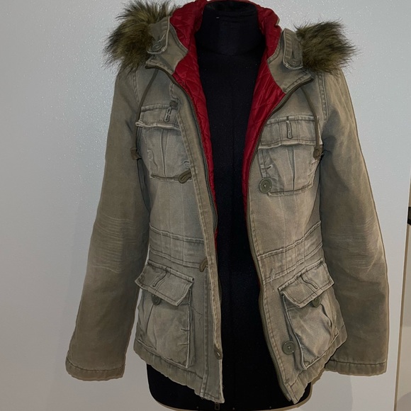 Vintage Abercrombie & Fitch Cargo Coat - Picture 2 of 5